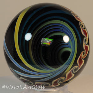 All Art Glass Vortex Marbles