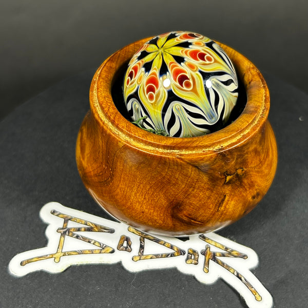 Anton Bodor Art Glass Marble, Jelly Daze OG all day, 2025