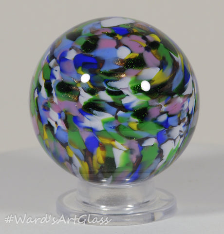 Sam Hogue Soft Glass Guinea gem with lutz