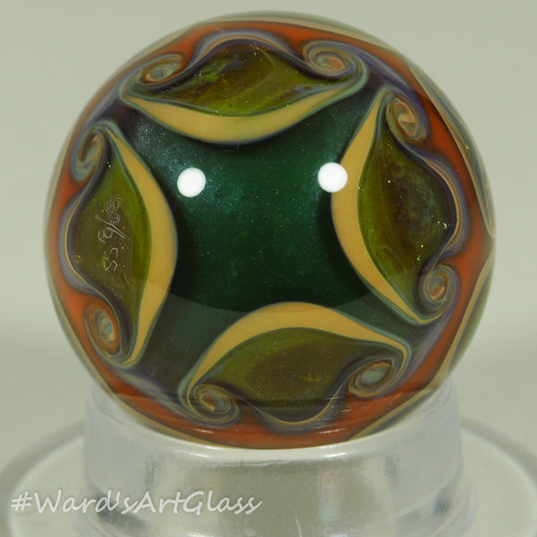 Stan Skipper Nub Nebula Internal Vortex in the Midnight Sky , Marble. 1.15"