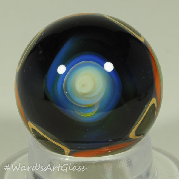 Stan Skipper Nub Nebula Internal Vortex in the Midnight Sky , Marble. 1.15"