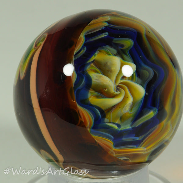 Stan Skipper 'Alien Xenomorph' on Glass, Marble. 1.6" (Ripley's Revenge)