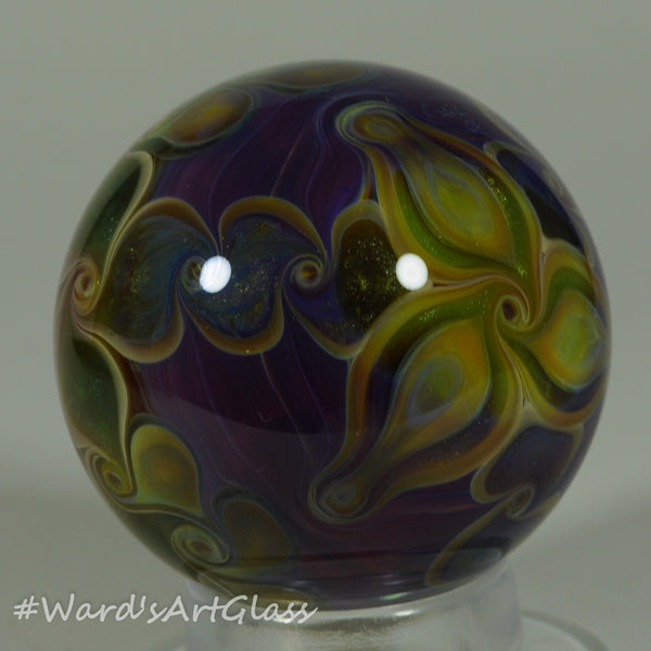 Chris Rice, Fumed up Fall Bloom with an amazing PinWheel pattern  1.6"