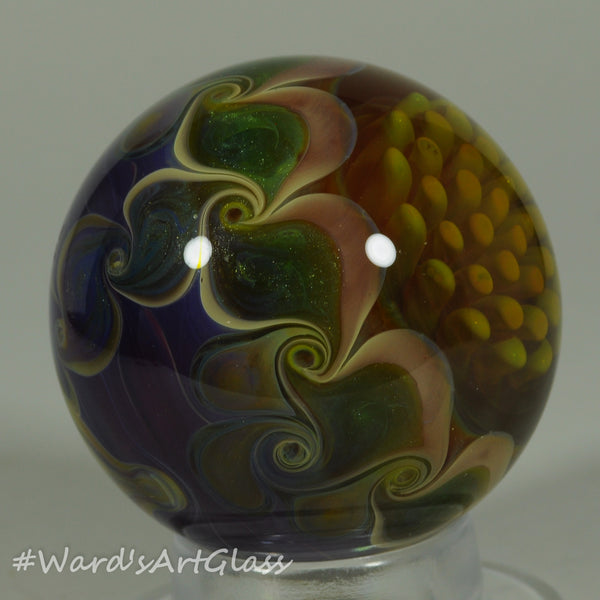 Chris Rice, Fumed up Fall Bloom with an amazing PinWheel pattern  1.6"