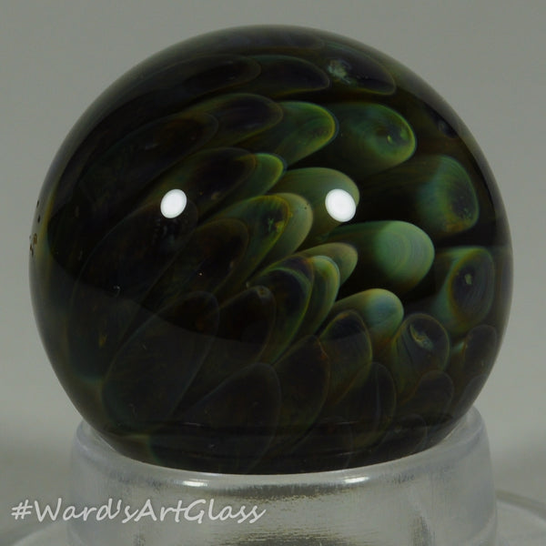 Chris Rice, Evening Anemone Fume, Boro Marble. 1.10"