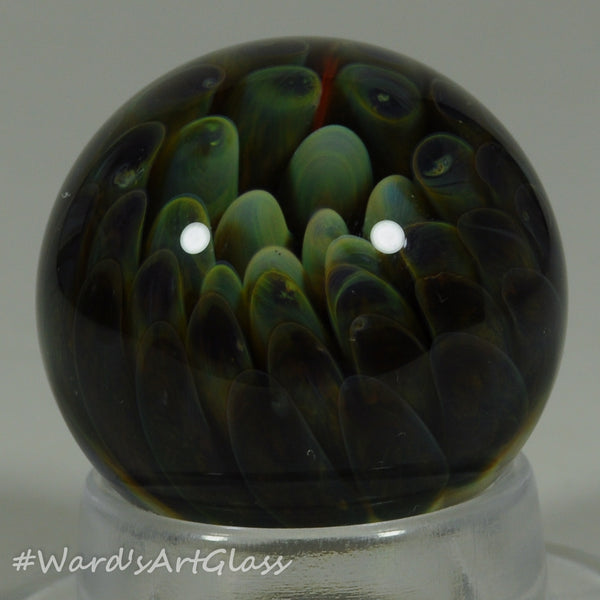 Chris Rice, Evening Anemone Fume, Boro Marble. 1.10"