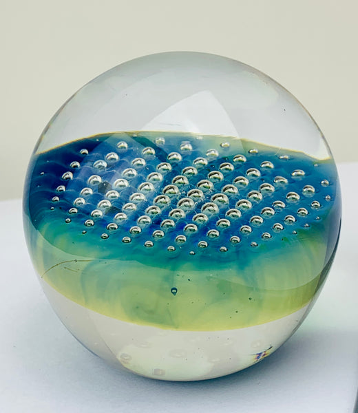 Robert Burch Art Glass Paperweight