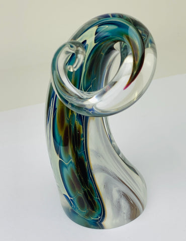 Robert Burch Art Glass Paperweight