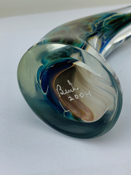 Robert Burch Art Glass Paperweight